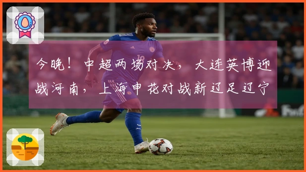 今晚！中超两场对决，大连英博迎战河南，上海申花对战新辽足辽宁铁人